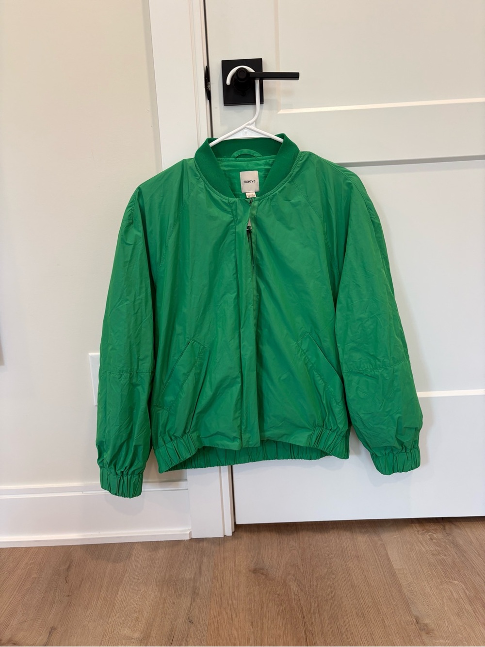 Anthropologie Maeve Ballon Sleeve Bomber